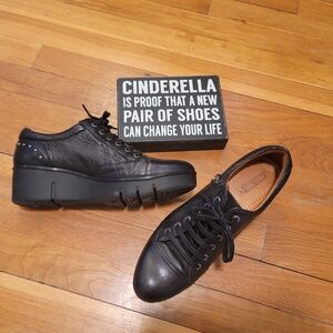 PIKOLINOS Black Leather Women's Sneakers Size 41/10